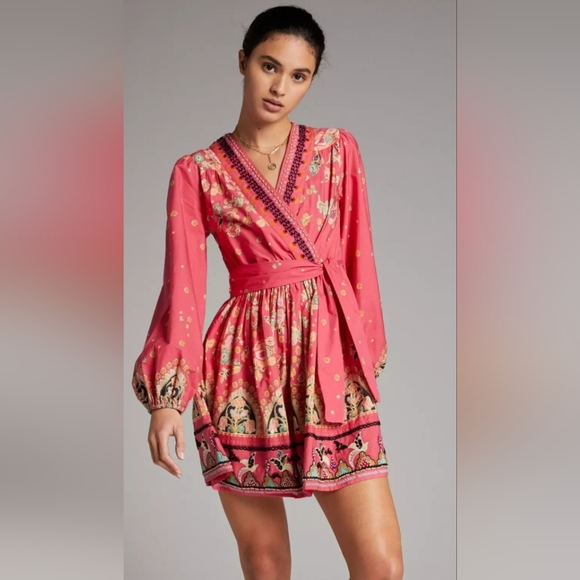 Anthropologie Dresses & Skirts - Anthropologie Raquel Embroidered Mini Dress, BNWT, Size XS